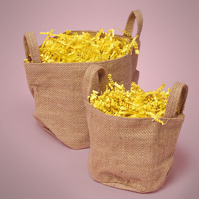 杂货黄麻收纳袋购物袋 麻布手提袋家居用品收纳包 - 广州运美包装制品